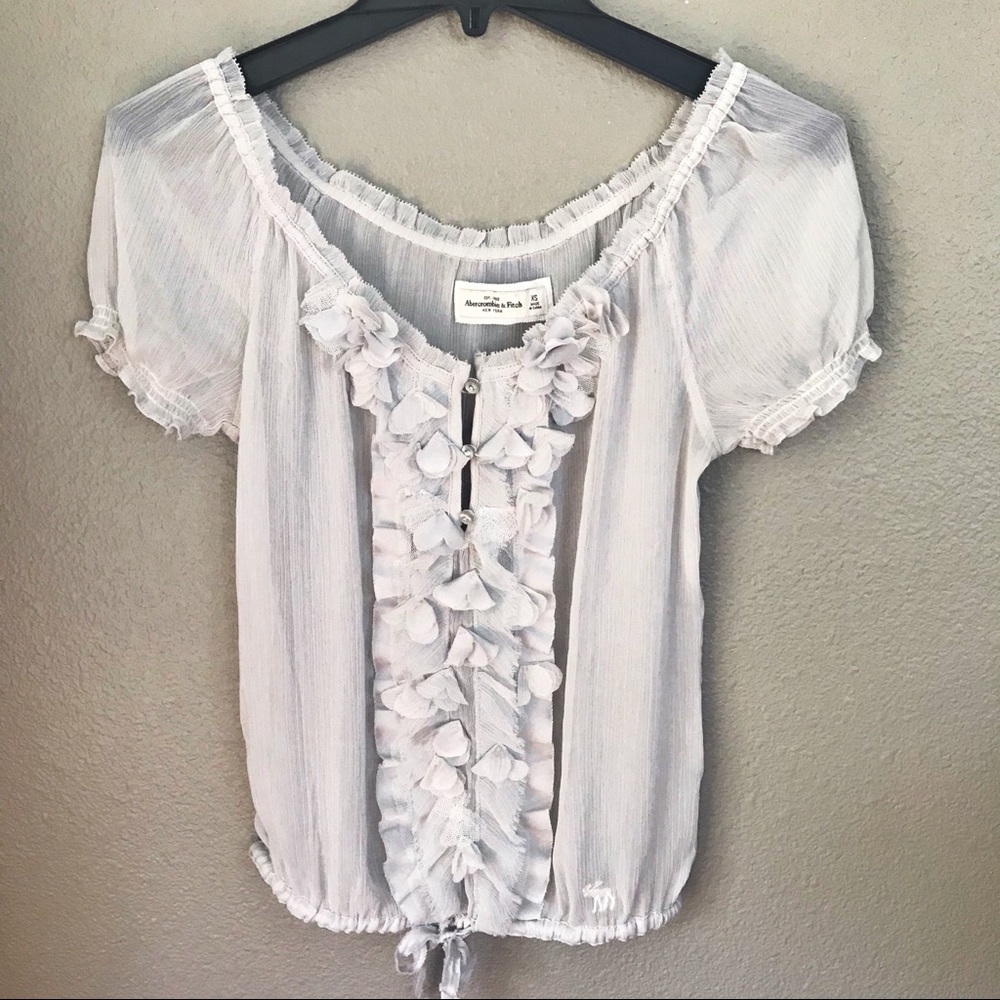 ABERCROMBIE & FITCH Sheer Blouse